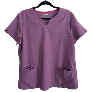 SCRUBSTAR Premium Scrubwear Women's V Neck Scrub Top - Size L